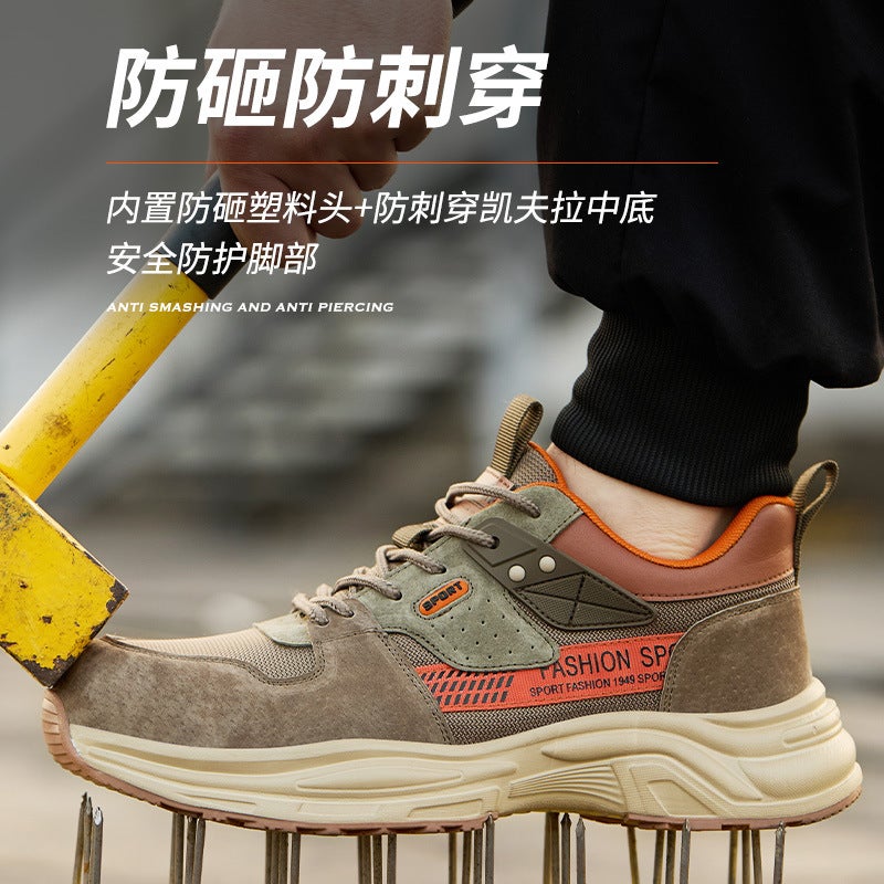 Labor Protection Shoes Men'S And Women'S Fashion Anti-Smashing Anti-Piercing Lightweight Safety Shoes Summer Electrical Insulated Shoes Not Tired To Stand For A Long Time - Image 4